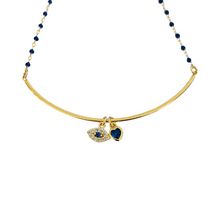 Load image into Gallery viewer, Blue Eye Bar Bracelet