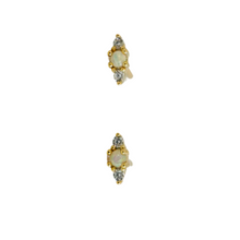 Load image into Gallery viewer, Mini Opal Cz post