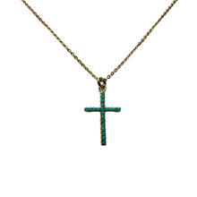 Load image into Gallery viewer, Turquoise Cross Nk