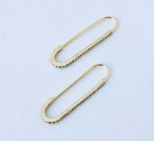 Safety Pin Earring EA20152