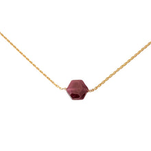 Load image into Gallery viewer, Mini Hex Garnet NK