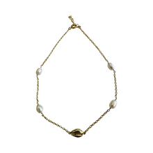 Load image into Gallery viewer, Cowrie  Pearl Anklet