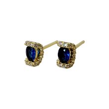 Load image into Gallery viewer, Sapphire Stud EA