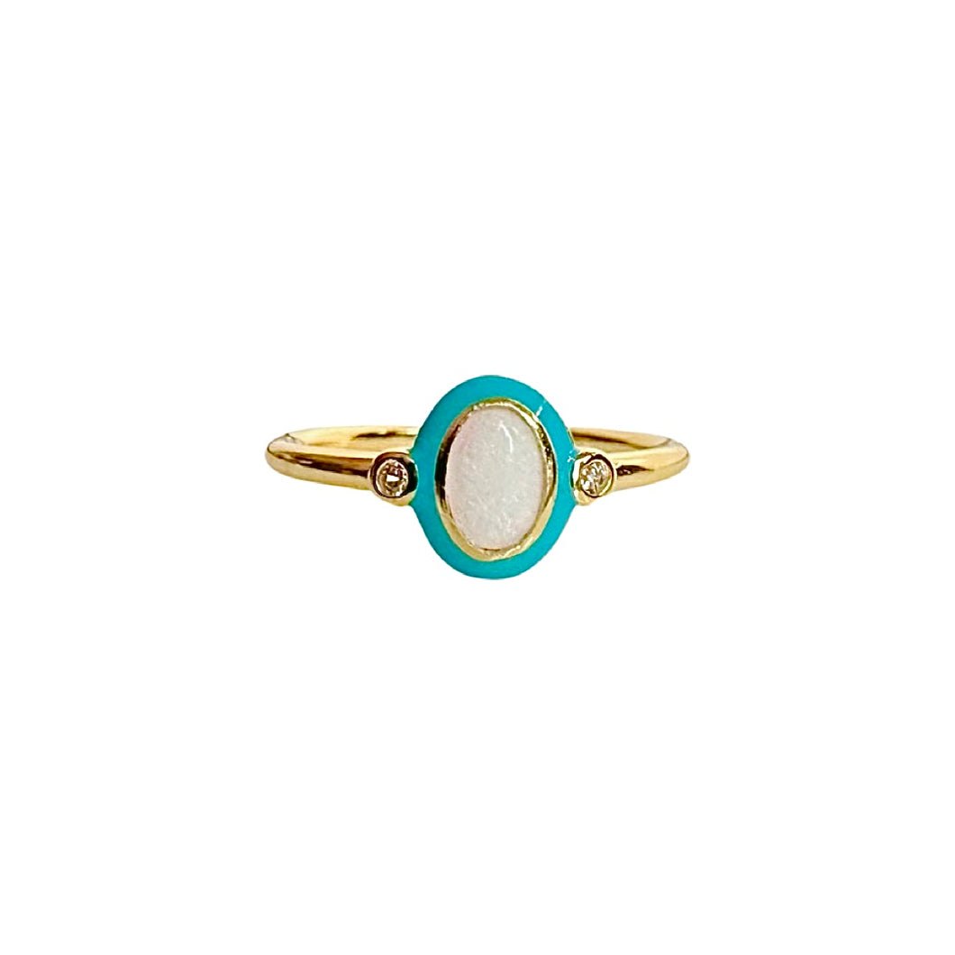 Tq Opal ring