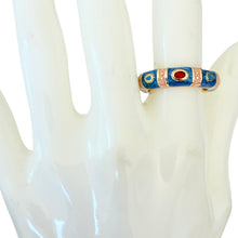 Load image into Gallery viewer, Blue Boho Ring