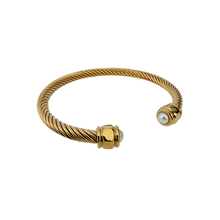 Load image into Gallery viewer, Pearl Steel Cuff