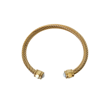 Load image into Gallery viewer, Pearl Steel Cuff