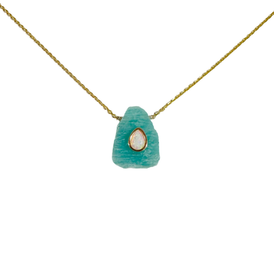 Amazonite Opal Drop NK