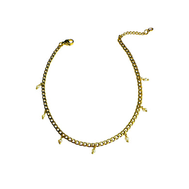Pearl Drop Anklet
