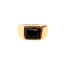 Load image into Gallery viewer, Blk Square Signet RN