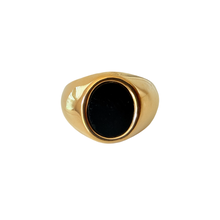 Load image into Gallery viewer, Blk Oval Signet RN