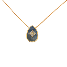 Load image into Gallery viewer, Labradorite Flower Drop NK