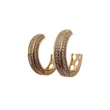 Load image into Gallery viewer, Fancy Cz Hoop