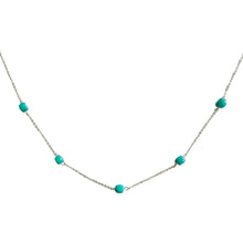 Load image into Gallery viewer, EveryOther Silver Turquoise NK