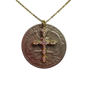 Oval Baguette Cross NK