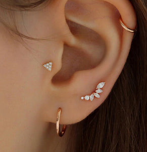 Baby Triangle Piercing