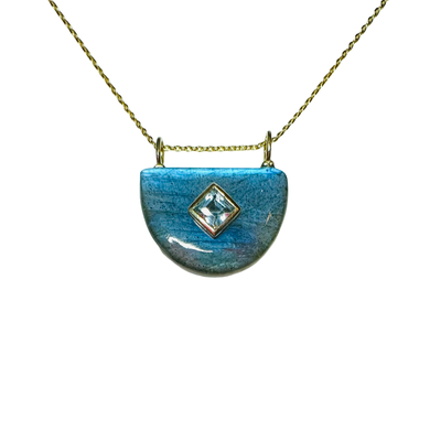Labradorite U Topaz NK