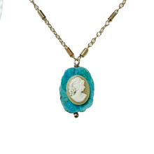 Load image into Gallery viewer, Turquoise Cameo NK