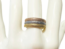 Load image into Gallery viewer, 3 Gold Steel Ring