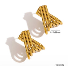 Load image into Gallery viewer, X Earring