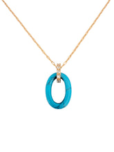 Load image into Gallery viewer, O Turquoise Goldfilled NK