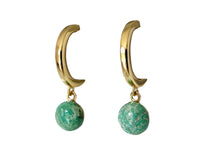 Load image into Gallery viewer, Turquoise Hoop