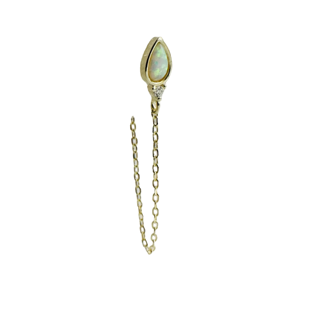 Opal Drop Chain EA