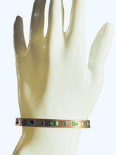 Load image into Gallery viewer, Green CZ steel BR