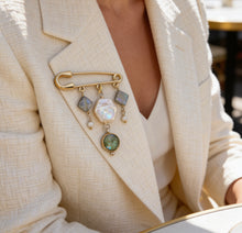 Load image into Gallery viewer, LIMITED EDITION BROOCH -Labradorite