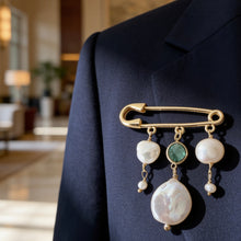 Load image into Gallery viewer, LIMITED EDITION BROOCH - Multi Pearl