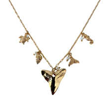 Load image into Gallery viewer, Ocean Shark Tooth Necklace