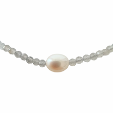 Load image into Gallery viewer, Labradorite Pearl Choker