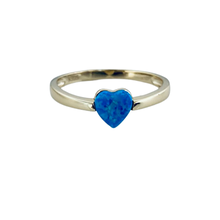 Load image into Gallery viewer, Opal Heart ring RN20251