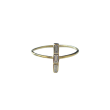 Load image into Gallery viewer, Baguette Bar Ring RN22041