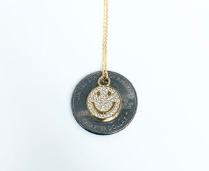 925 cz Happy Face NK20718