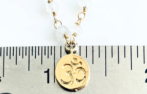 Moon OM Necklace NK22075