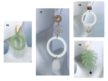 Load image into Gallery viewer, Resin Earrings 1