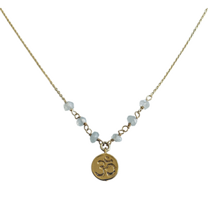 Moon OM Necklace NK22075