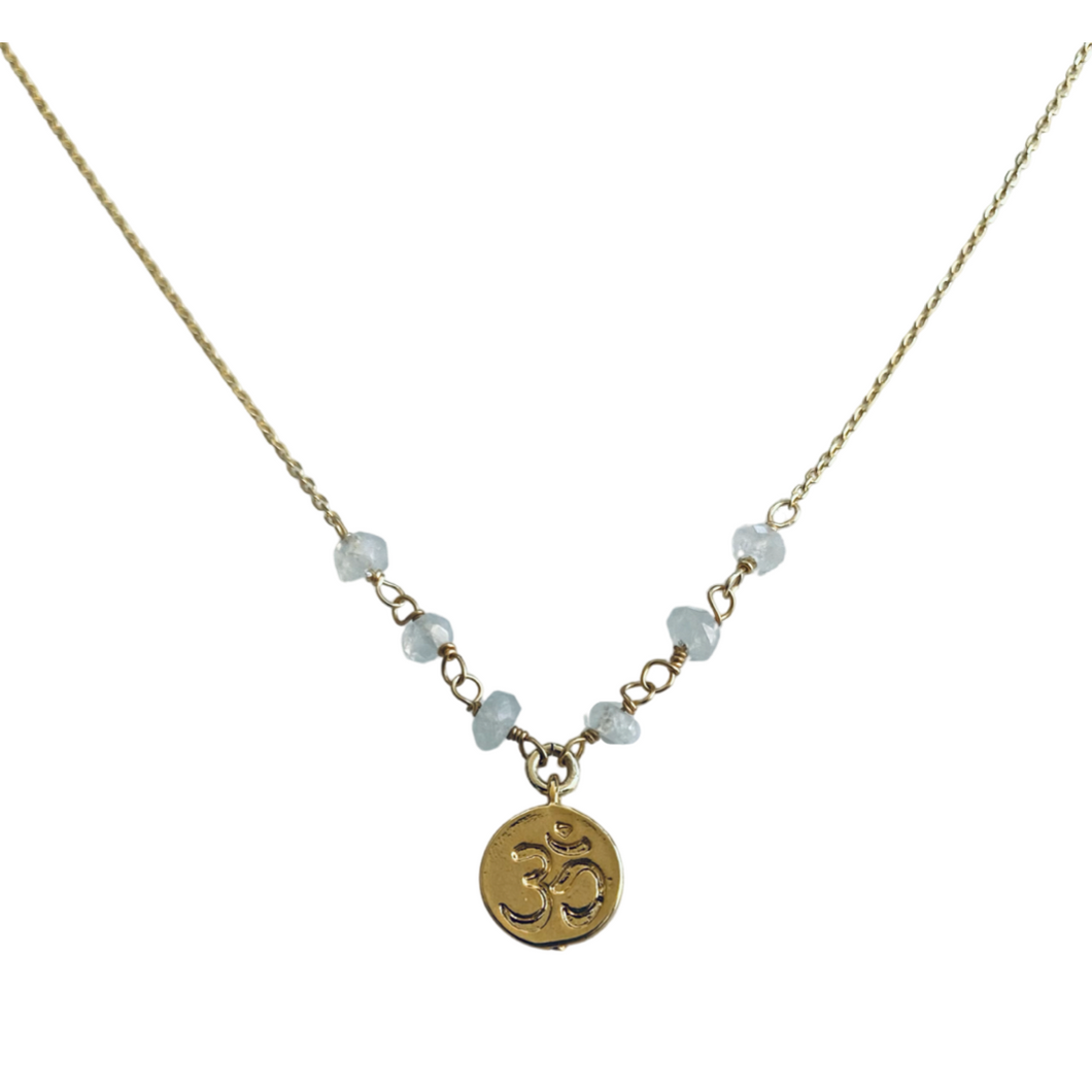 Moon OM Necklace NK22075
