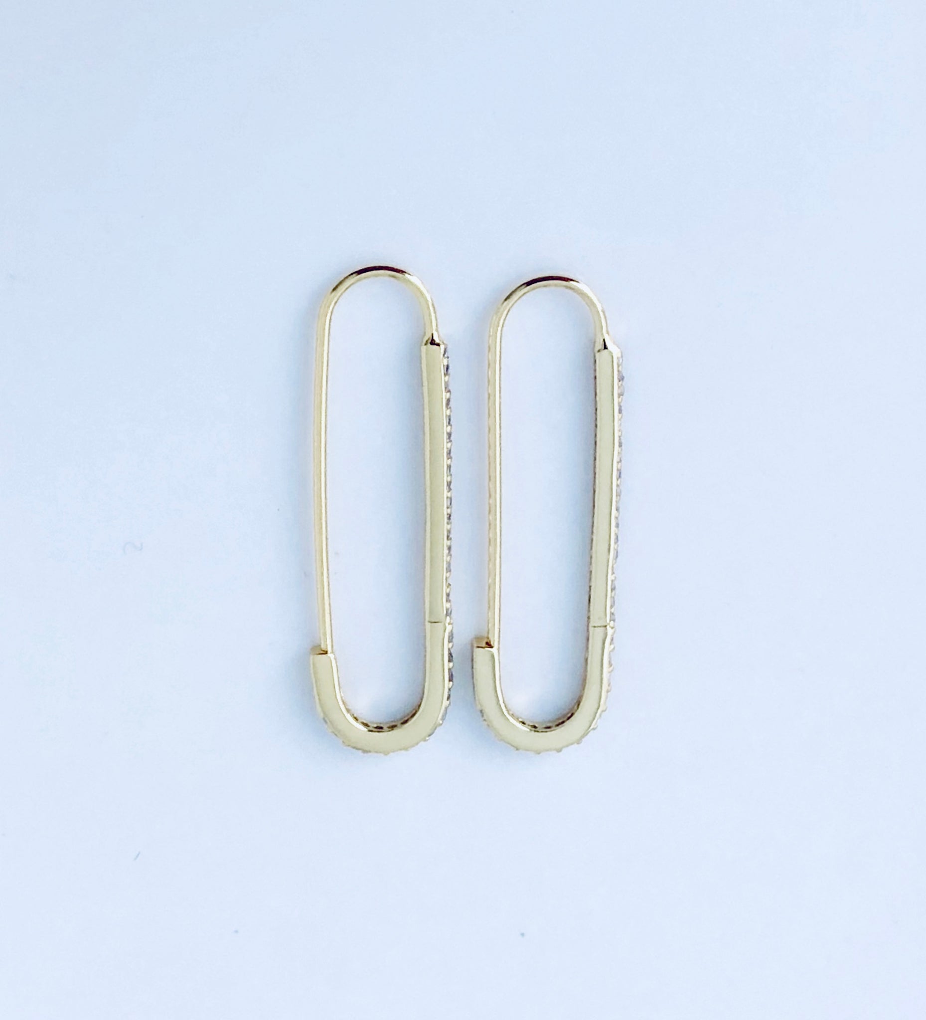 Safety Pin Earring EA20152 Modern Opus Fashion