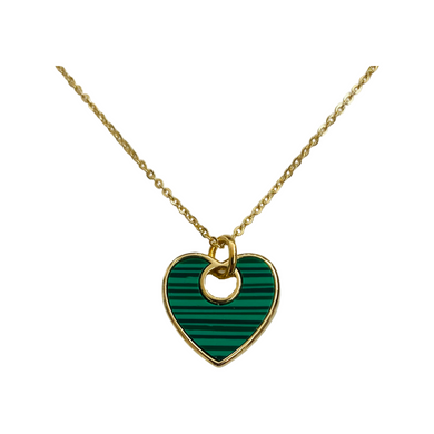 Malachite Heart NK22137