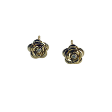 Load image into Gallery viewer, Cz Rose stud EA22014