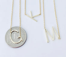 Load image into Gallery viewer, 925 sterling silver initial NK20450
