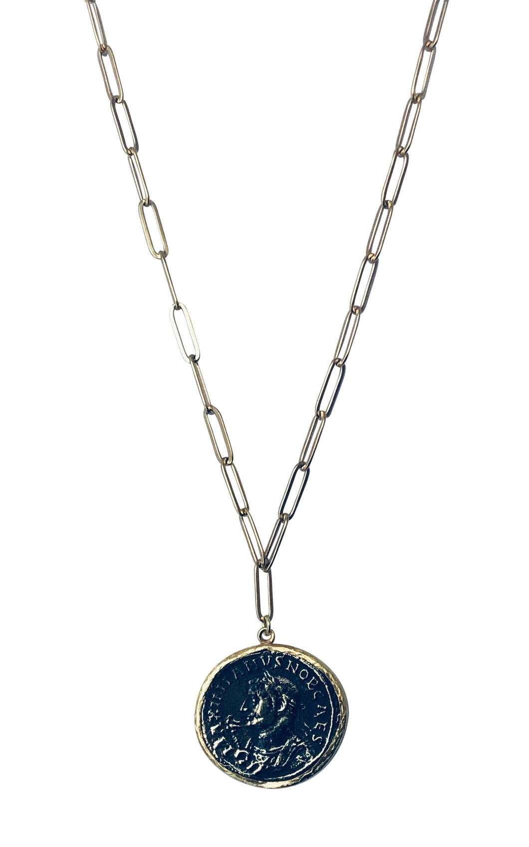 Antique Steel Coin NK20414