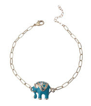 Load image into Gallery viewer, Turquoise Elephant BR20006