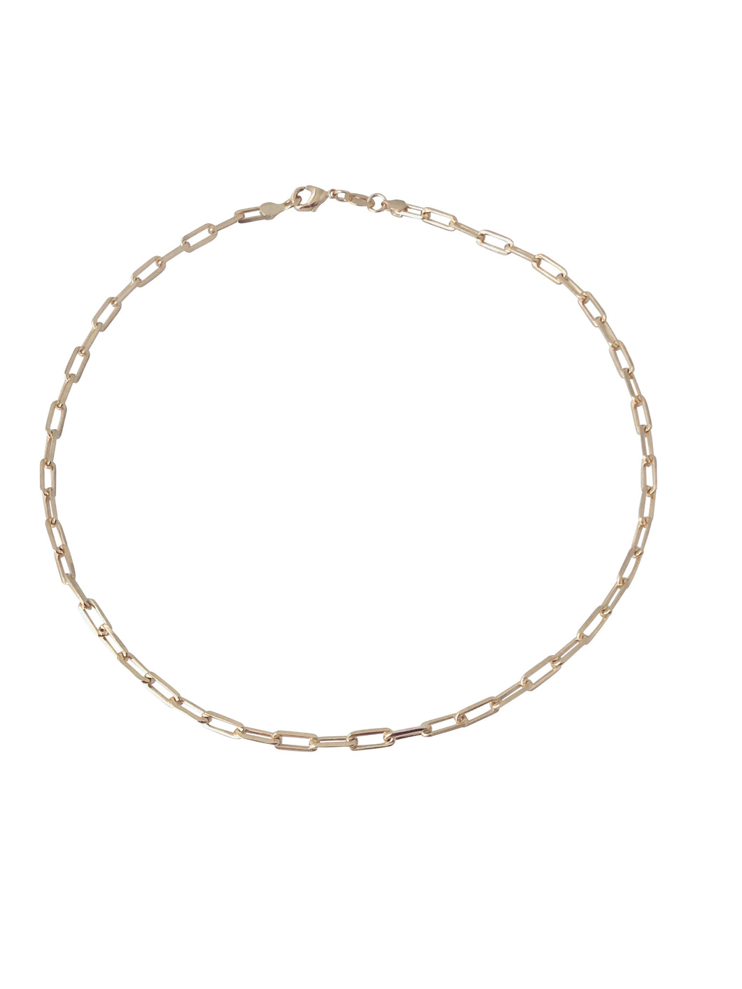 Goldfilled Med Clip chain NK20014